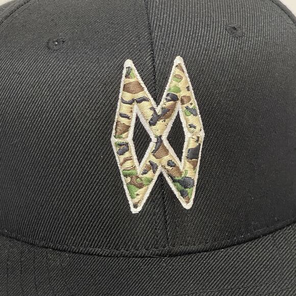 Morgan Wallen Country Singer Music Hat Embroidered Logo Black Camo Snapback Cap - Picture 3 of 10